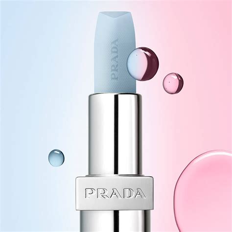 prada astral pink lip|prada color changing lip balm.